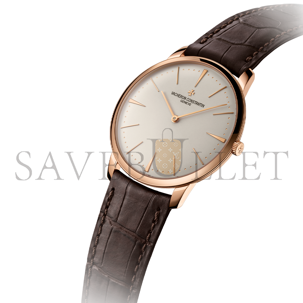 vacheron Co*sta*t*n patrimony manual-winding 40 mm pink gold watch 81180/000r-9159